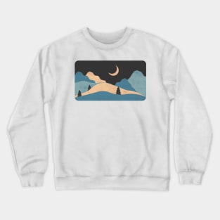 Snowy Night Crewneck Sweatshirt